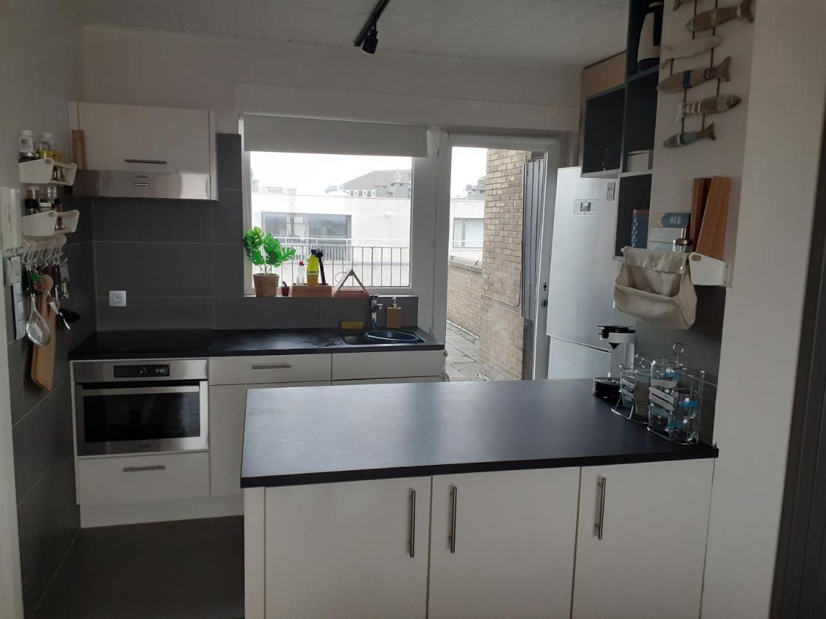 דירות Gezellig Centraal Gelegen Penthouse Oostende מראה חיצוני תמונה