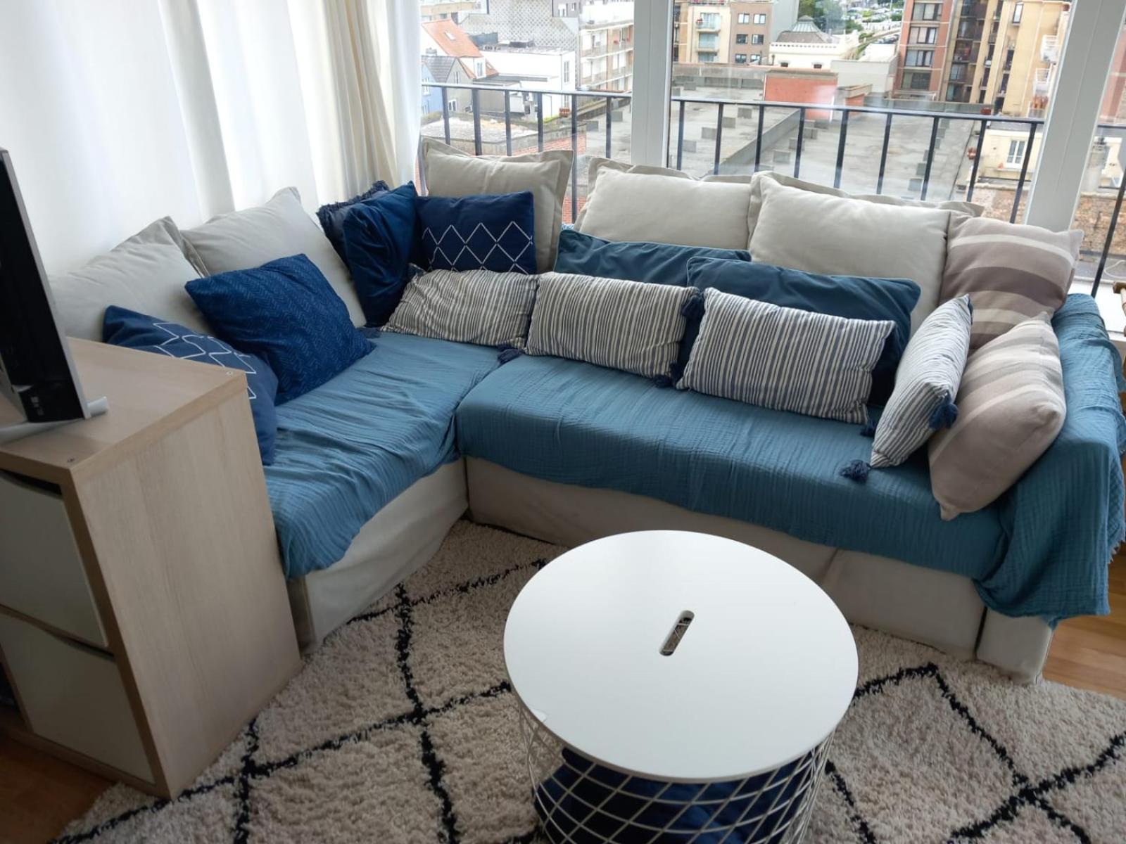 דירות Gezellig Centraal Gelegen Penthouse Oostende מראה חיצוני תמונה