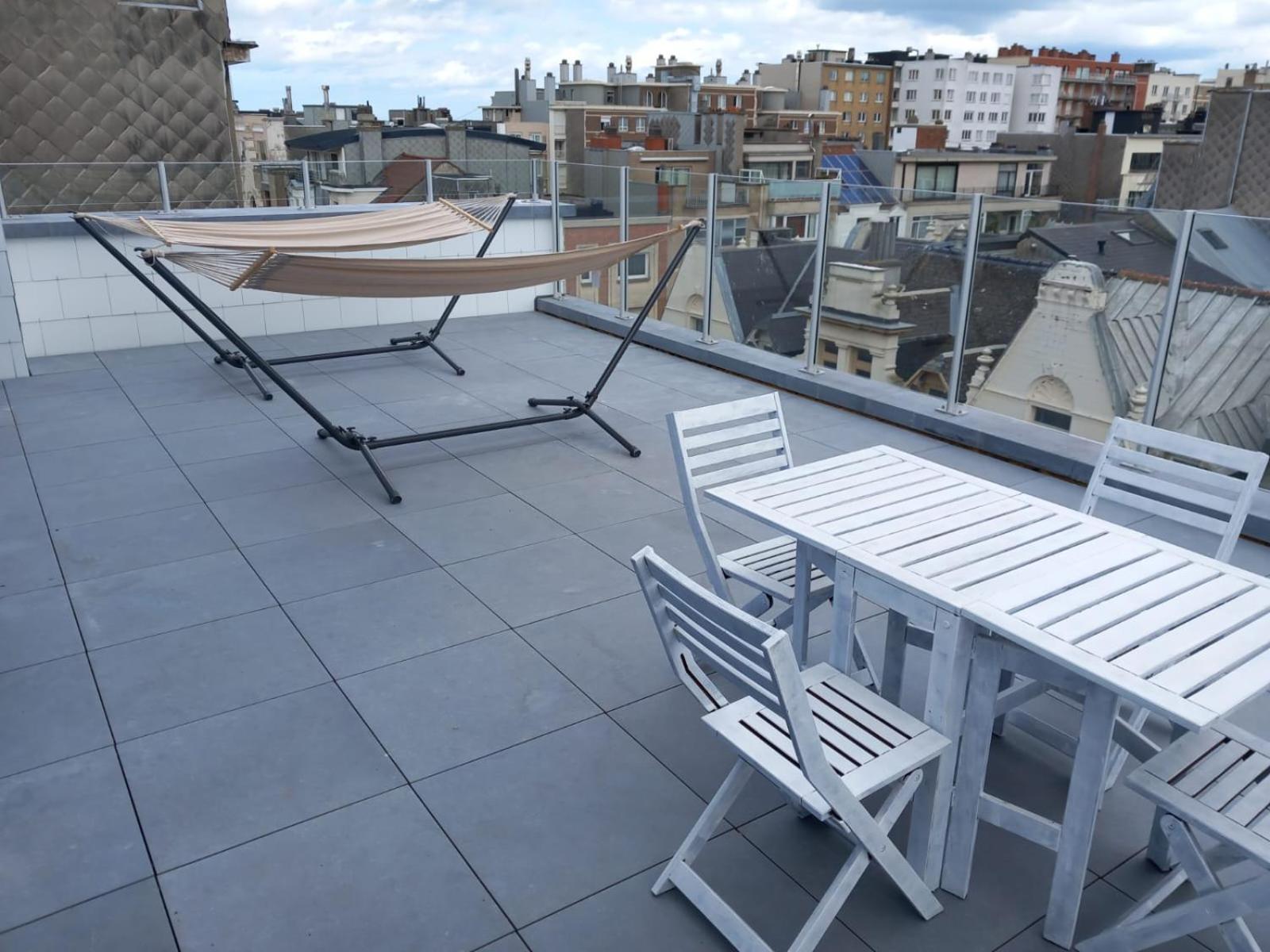דירות Gezellig Centraal Gelegen Penthouse Oostende מראה חיצוני תמונה